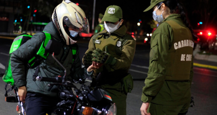 sacan de circulación motos de delivery sin documentos en Temuco