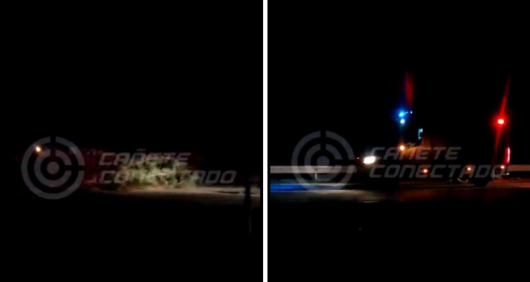 Mujer ruega por paso de ambulancia en Cañete