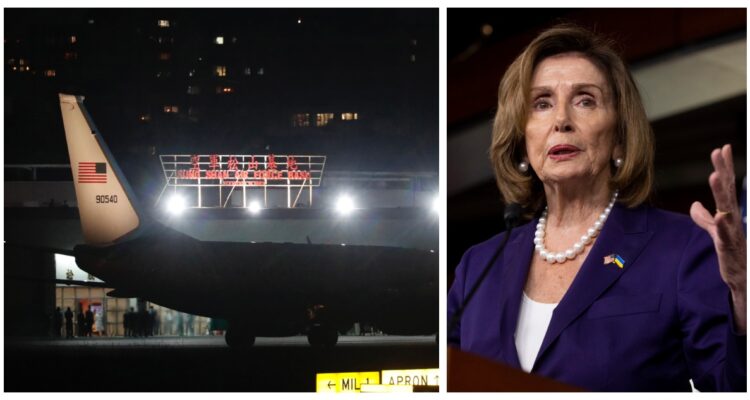 Pelosi tras aterrizar en Taipéi: “Honramos el compromiso de EEUU con la democracia de Taiwán”