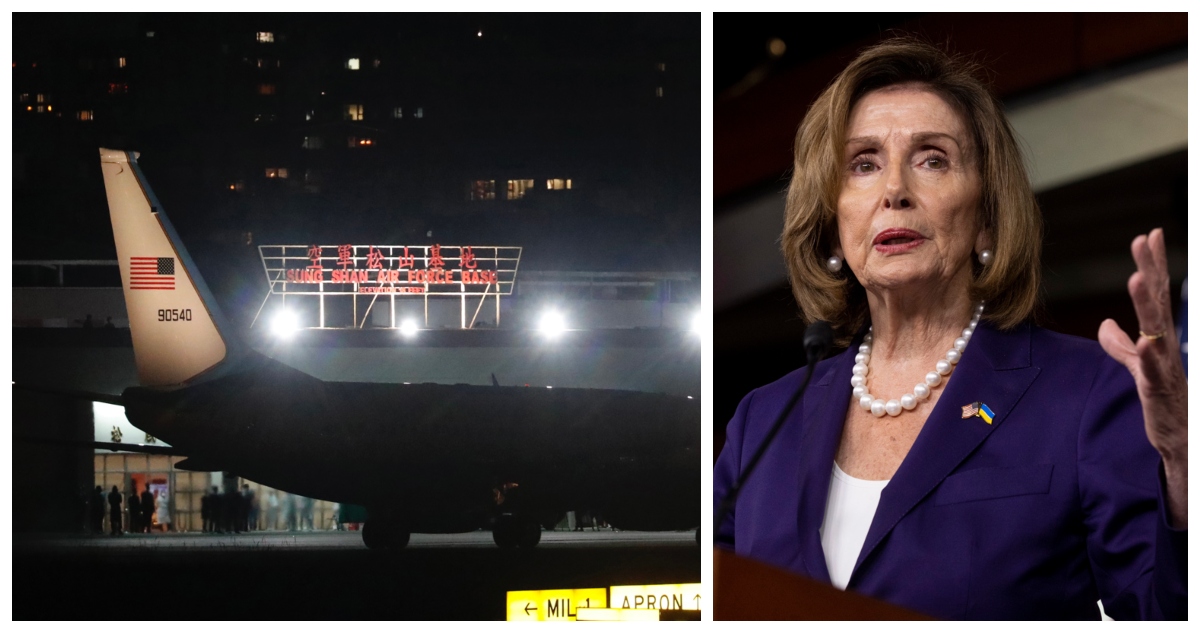 Pelosi tras aterrizar en Taipéi: “Honramos el compromiso de EEUU con la democracia de Taiwán”