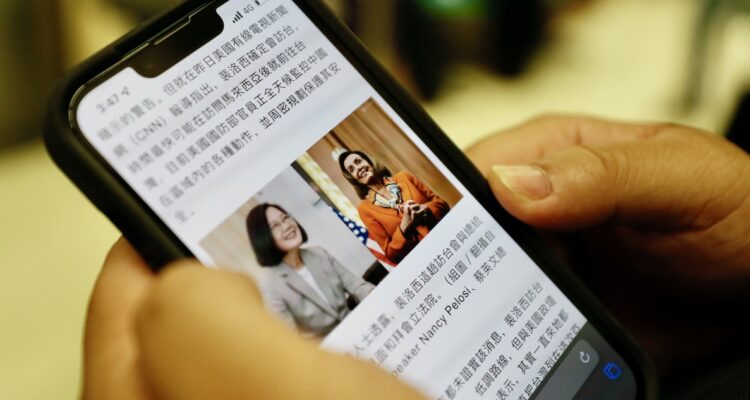 Noticias de Taiwán sobre la inminente llegada de Pelosi.