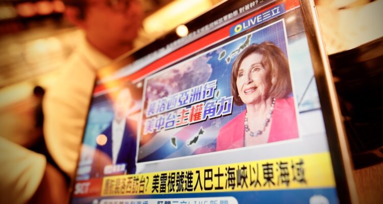 Nancy Pelosi en noticias chinas.