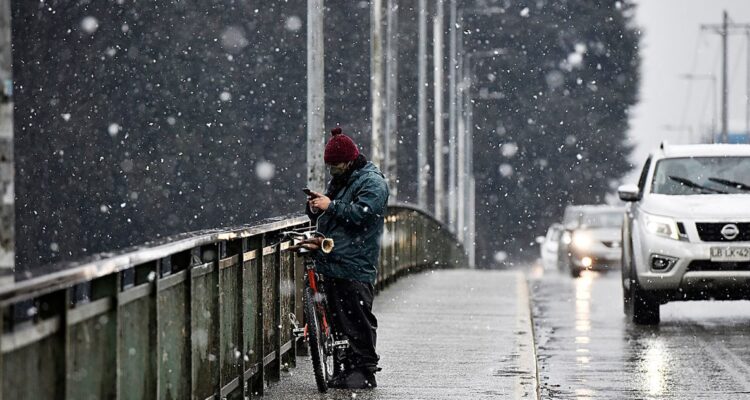 Meteorología pronostica nevadas y precipitaciones