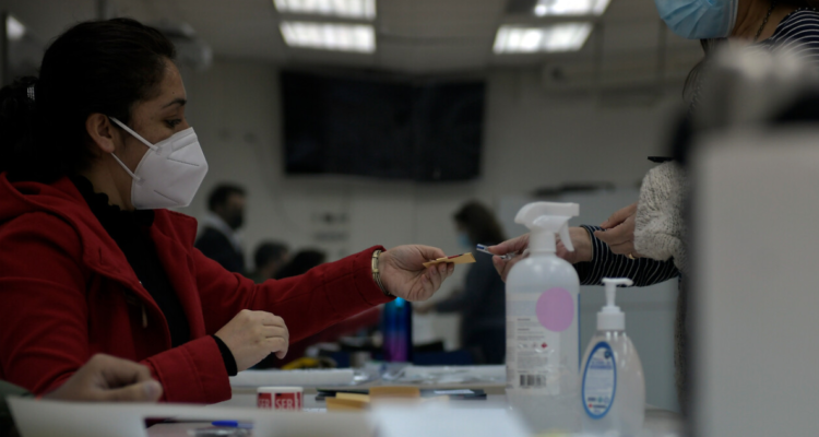 Vocales de mesa Plebiscito 2022.