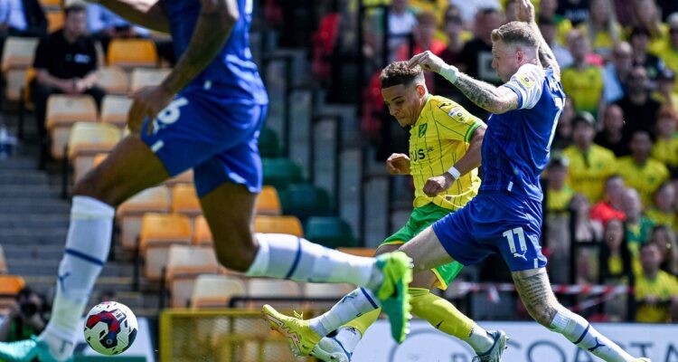 Norwich de Marcelino Núñez igualó ante Wigan.