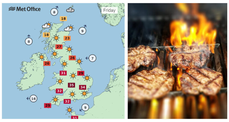 Ola de calor en Reino Unido