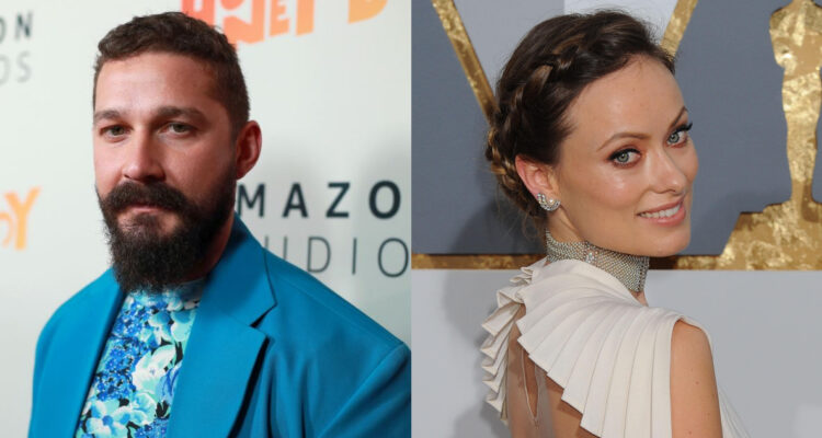 El actor Shia Labeouf y Olivia Wilde. Originalmente, el actor iba a protagonizar Don’t Worry Darling, pero fue despedido.