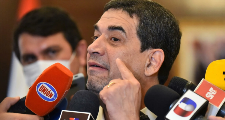 El vicepresidente de Paraguay, Hugo Velázquez.