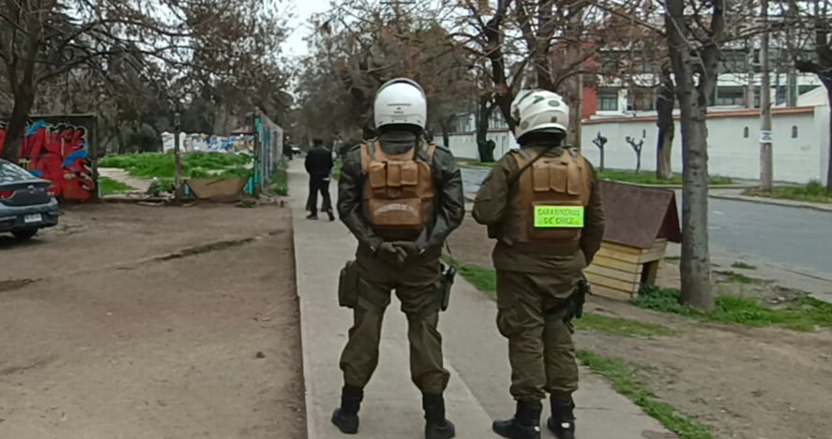 Guardias del parque Quinta Normal son detenidos por agredir con palos y fierros a un hombre