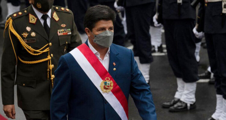 Perú Congreso pide procesar a presidente Castillo por traición a la Patria