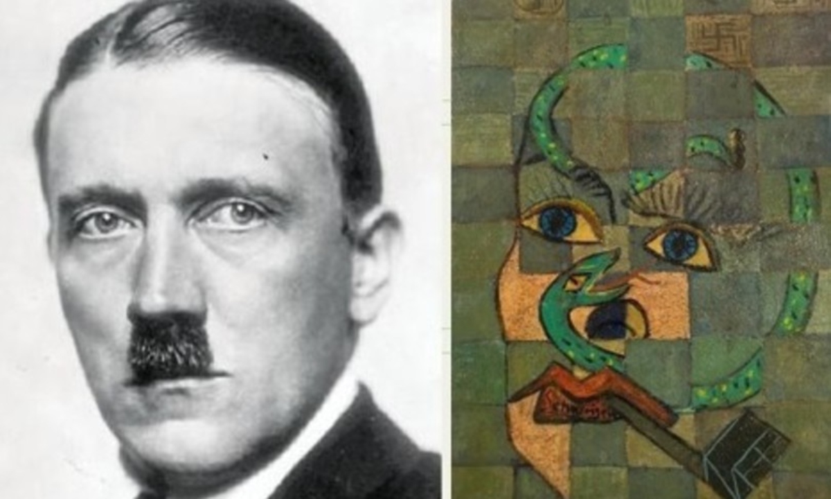 Encuentran supuesta pintura de Picasso sobre Hitler: "Sólo un maestro la podría haber creado"