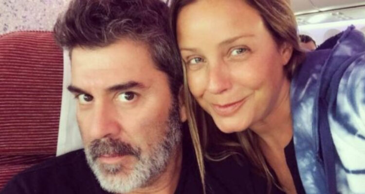 Juan Carlos Pollo Valdivia y Claudia Conserva posan juntos para la foto.