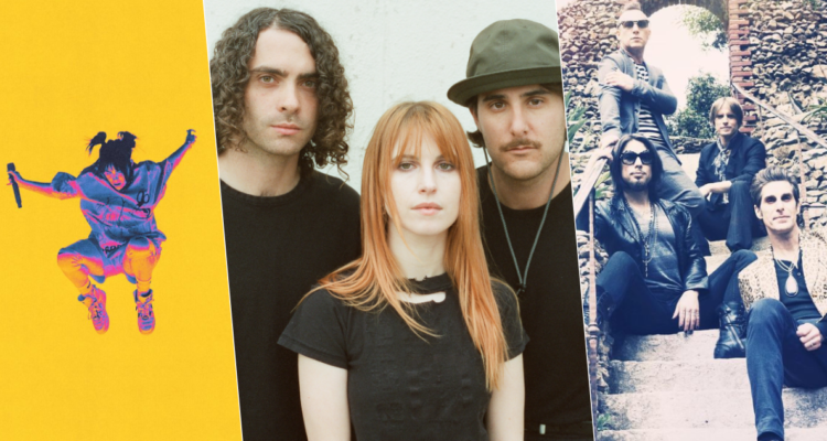 Instagram | @paramore @billieeilish @janesaddiction