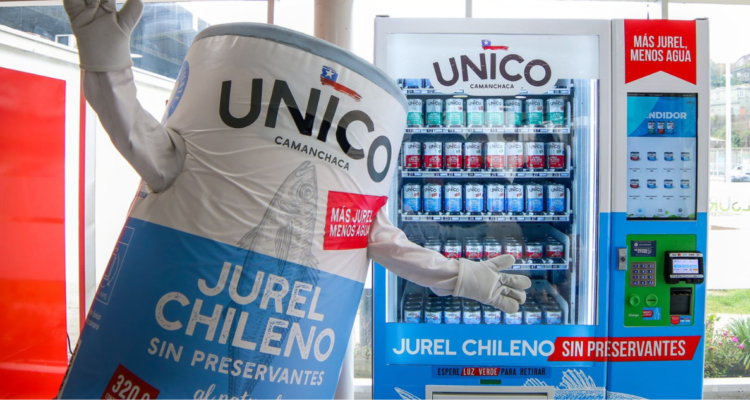 primera máquina expendedora de jurel