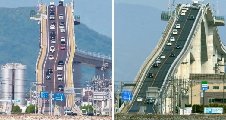 Puente Eshima Ohashi el viaducto que parece una montaña rusa