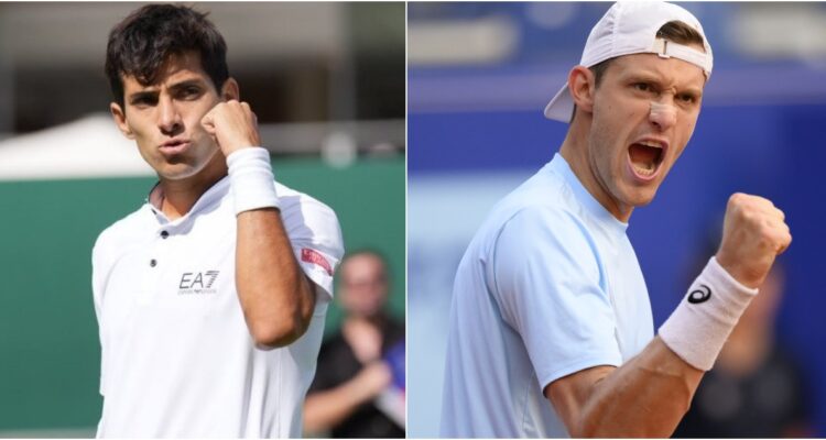 Cristian Garín y Nicolás Jarry