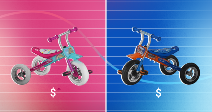 ¿Rosado o azul?: Sernac detectó productos infantiles hasta $30 mil más caros sólo por su color