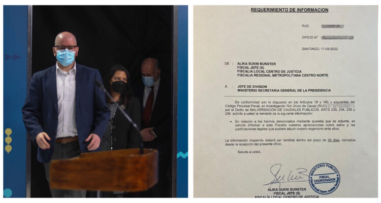 Segpres tendrá 30 días para responder a Fiscalía en caso por impresión de propuesta de Constitución