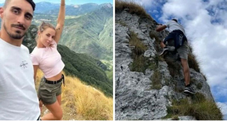 Cayó de precipicio tras una selfie