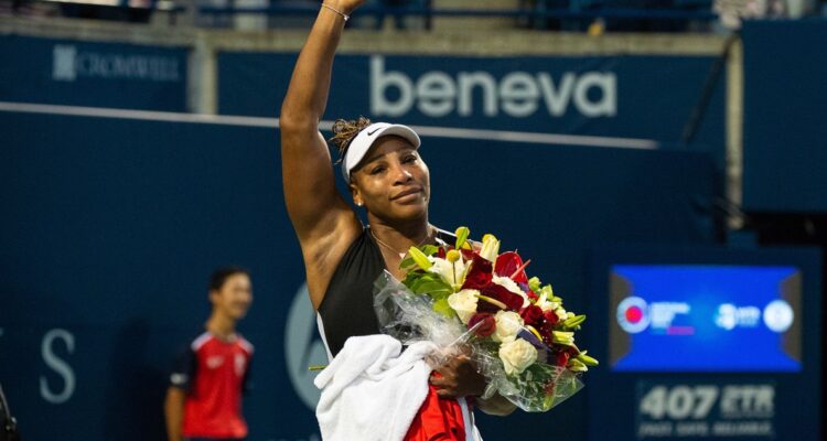 Serena Williams se despidió entre lágrimas de Montreal.
