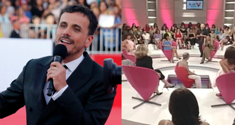 Sergio Lagos y el panel de Acoso Textual. El programa se reestrenará con un nuevo nombre.