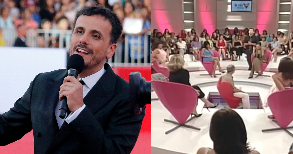 Sergio Lagos y el panel de Acoso Textual. El programa se reestrenará con un nuevo nombre.