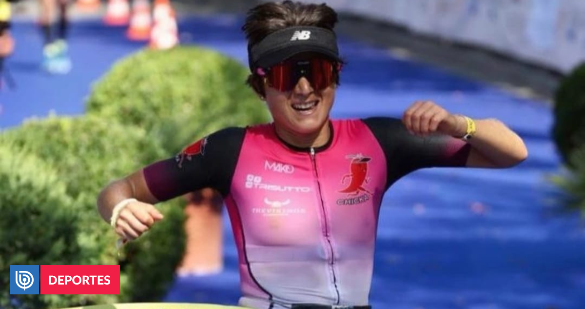 Célébrons le sport chilien : la concurrente Bárbara Riveros monte sur le podium du triathlon français |  Des sports