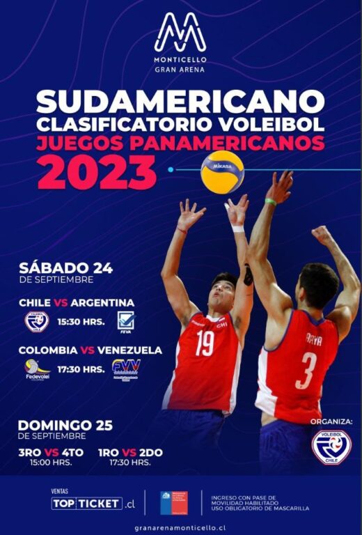 Sudamericano de Voleibol.