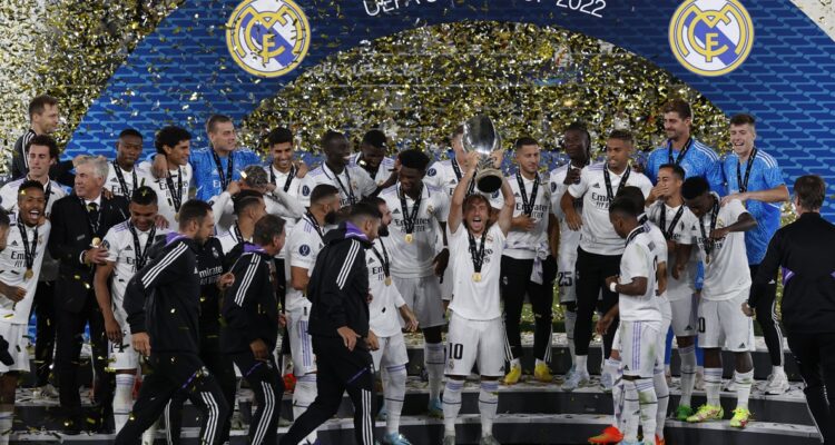 Supercopa UEFA: Real Madrid sigue reinando en Europa.