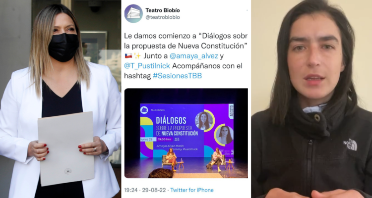 Diputada y excandidata acusan financiamiento público e intervencionismo electoral en Teatro Bío Bío