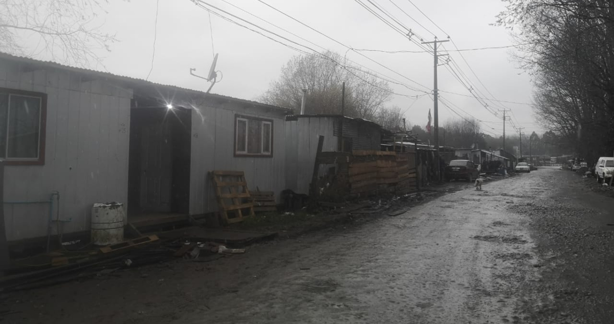 Toma de terreno en Valdivia