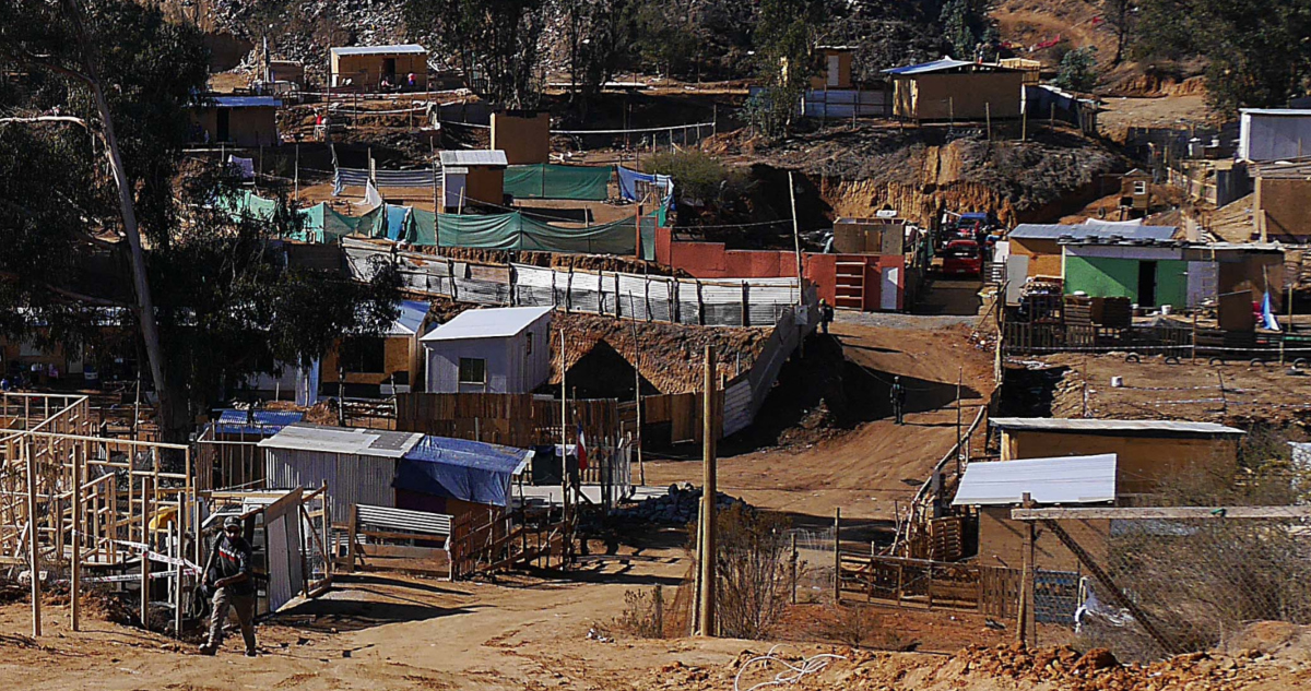 Toma de terreno en Quilpué