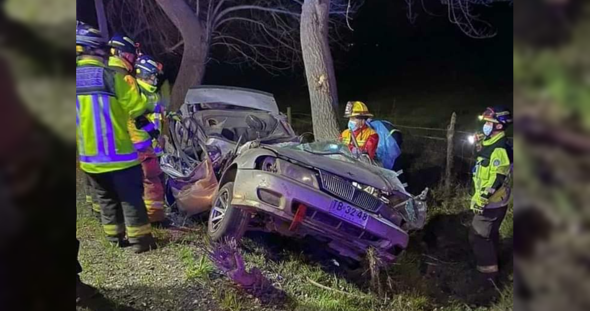 Accidente fatal en Bulnes.