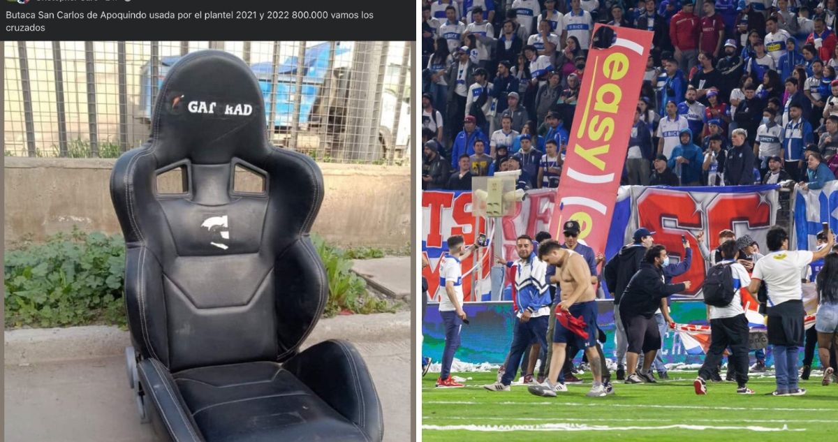 Hinchas de Universidad Católica ofrecen butacas de San Carlos de Apoquindo.