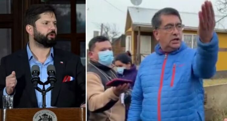 vecino reclama Boric en Fresia