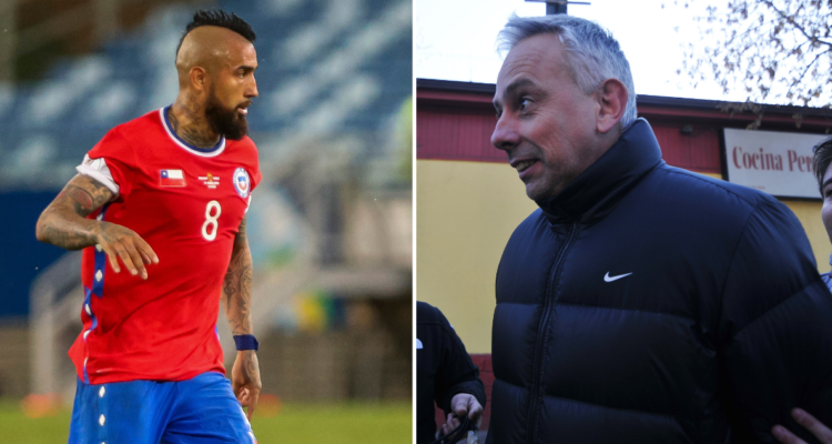 Arturo Vidal envía emotivo saludo a Fernando Felicevich.