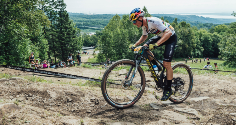 Martín Vidaurre se alista para participar en el Mundial UCI.