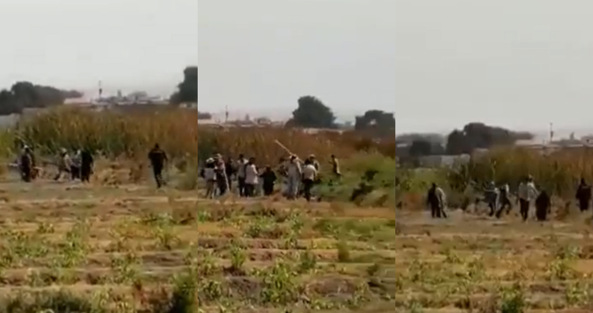 Violenta toma de terreno en Valle de Lluta en Arica