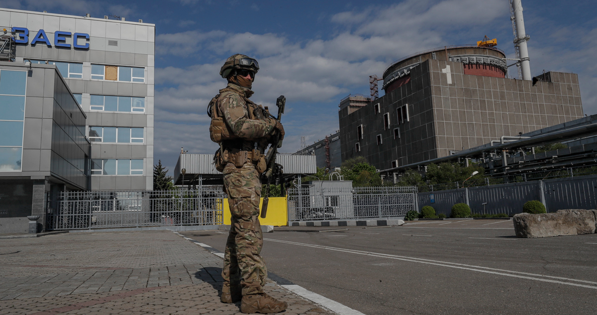 Inteligencia ucraniana teme un atentado terrorista de Rusia en la central nuclear de Zaporiyia