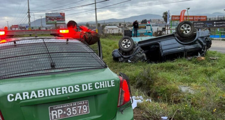 Dos fallecidos en dos accidentes de tránsito en la región de Coquimbo
