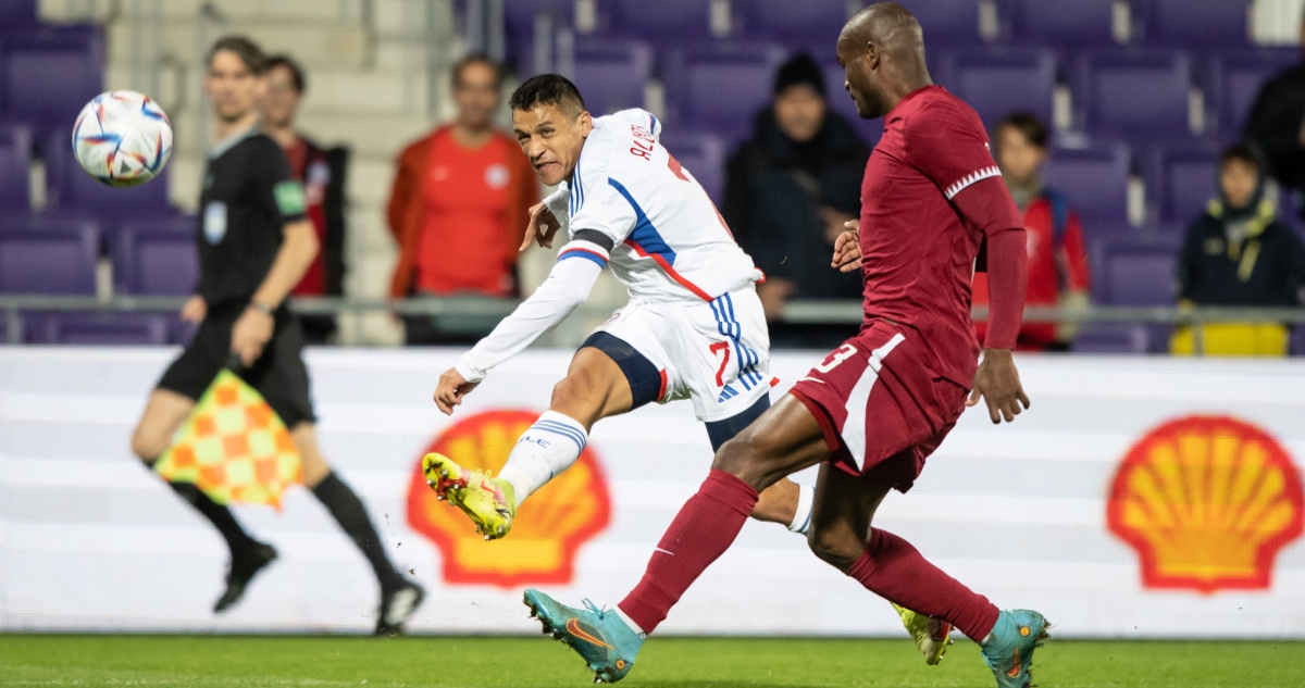Alexis Sánchez vs. Qatar