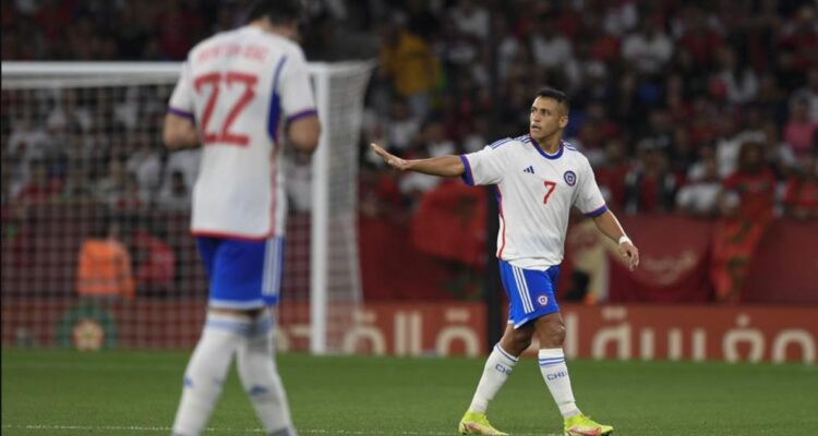 Alexis se mostró ofuscado tras derrota de Chile ante Marruecos