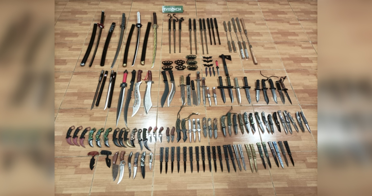 armas blancas comercializaba Osorno