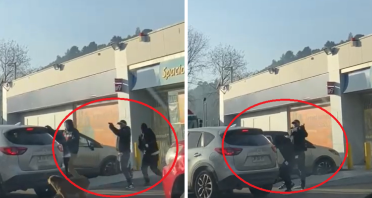 Delincuentes armados asaltan a trabajadores y roban $10 millones en servicentro de Concepción.