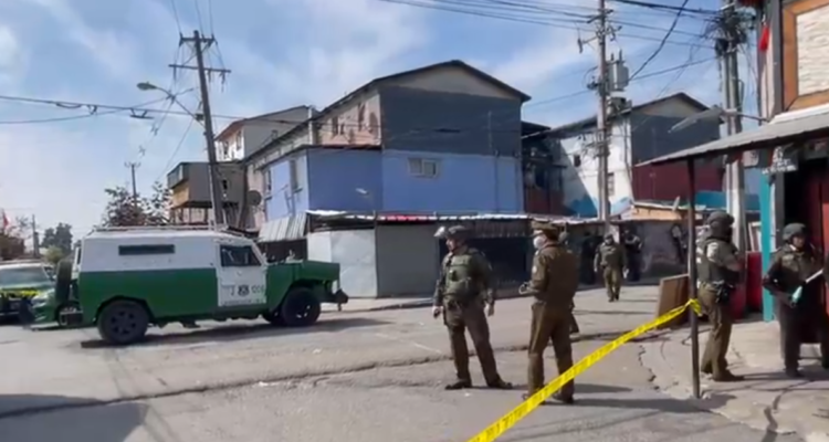 Baleado en El Bosque