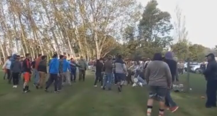 Baleado en fútbol rural en Los Ángeles