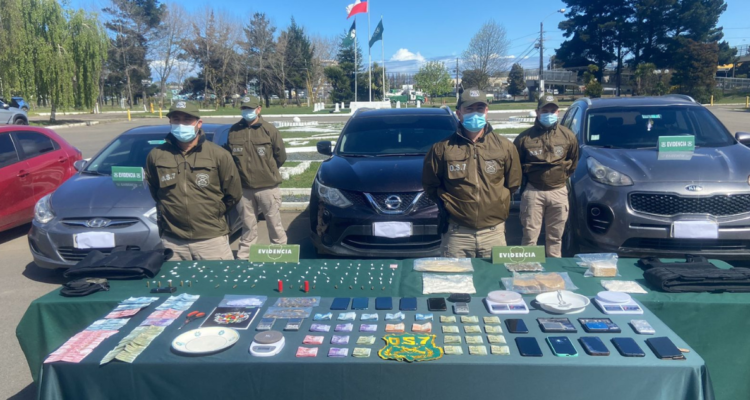 Decomiso de droga en Lota y Coronel