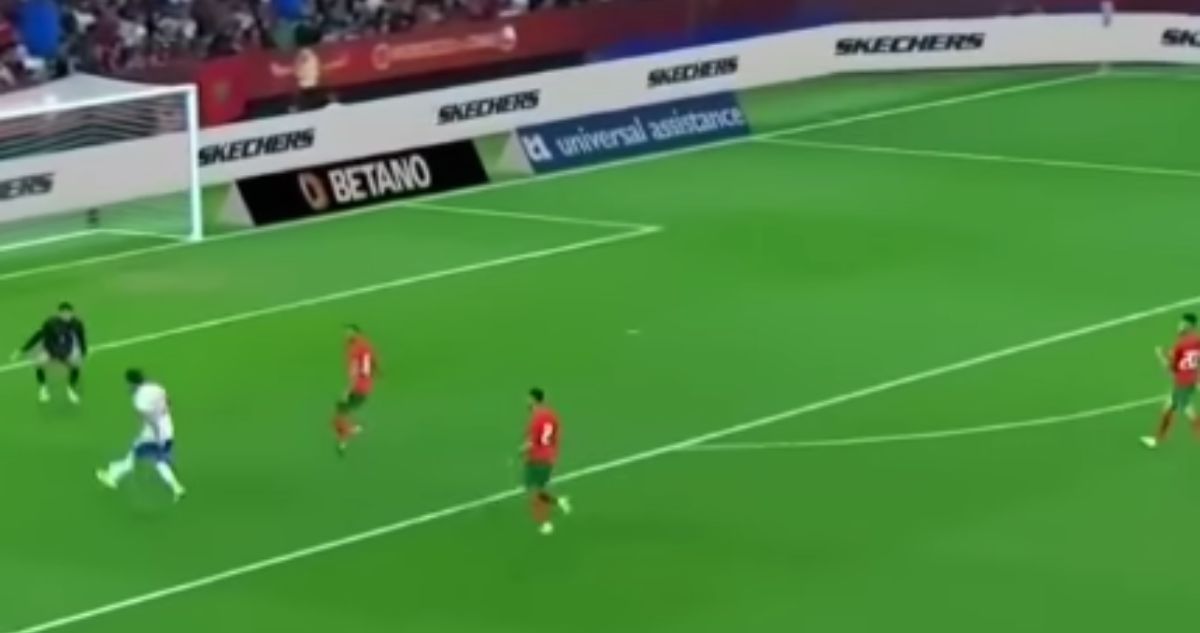 Ben Brereton tuvo el gol para Chile ante Marruecos.