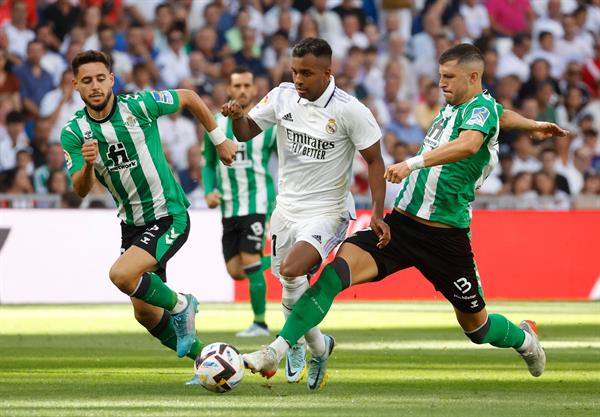 El Betis cayó ante el Real Madrid.