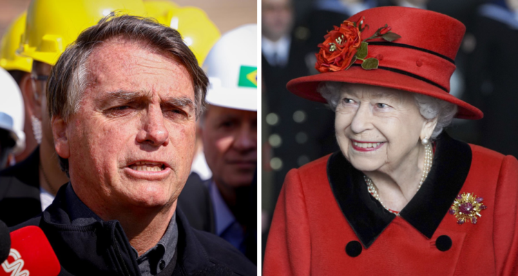 bolsonaro decreta tres días de duelo por muerte de reina Isabel II